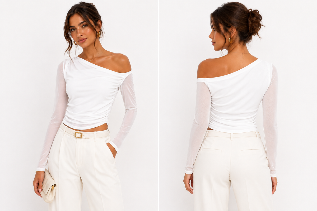 Blusa de malla