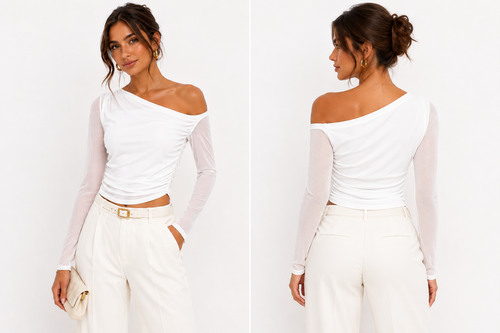 Blusa de malla