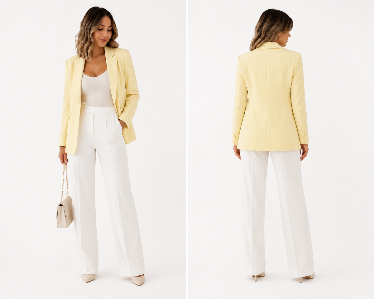 Blazer mantequilla