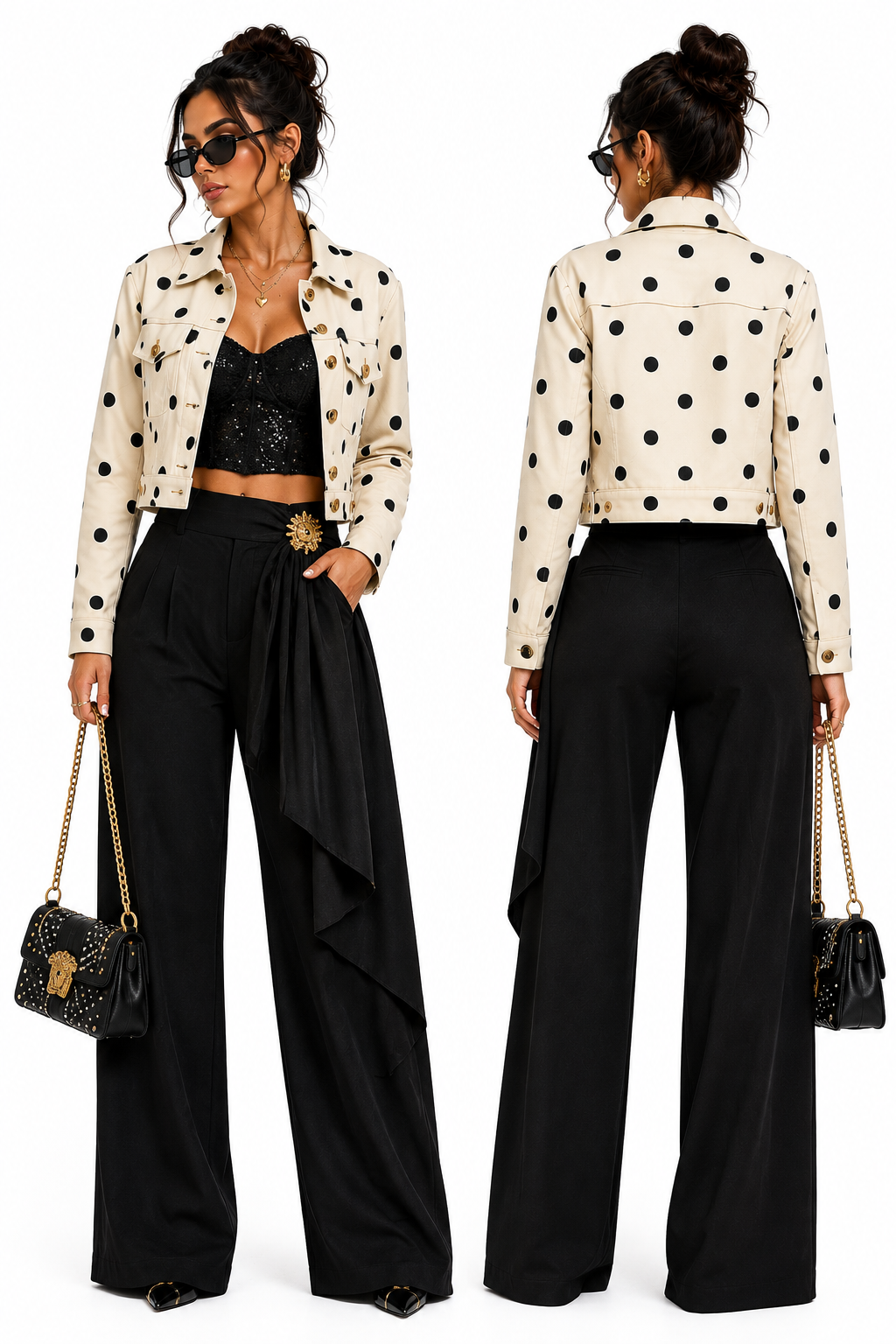 Chaqueta puntos