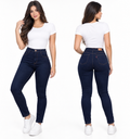 Jean Skinny Tiro Alto Push Up