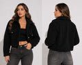 Chaqueta Teddy Noir
