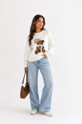 Suéter Oso Casual