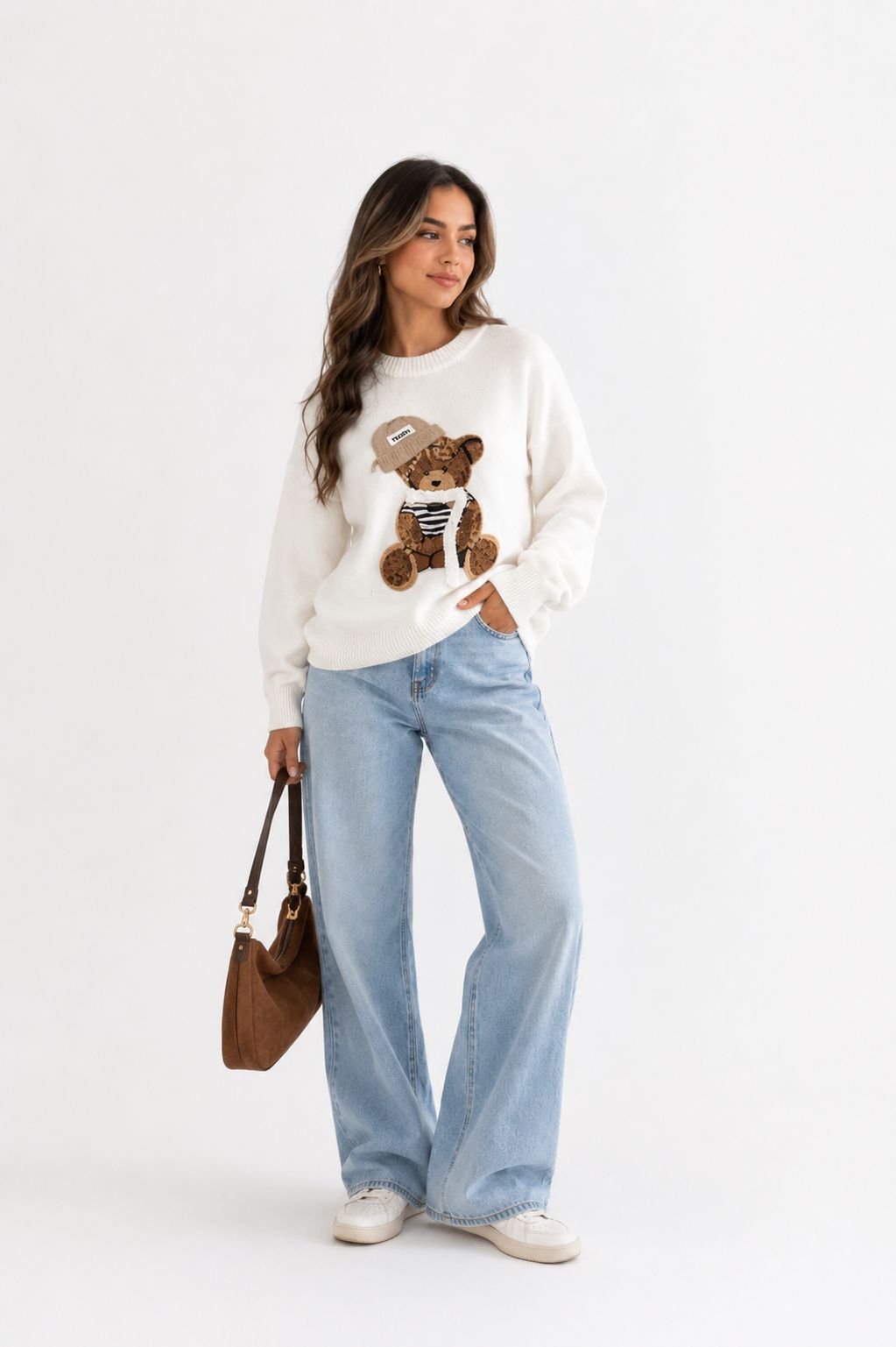 Suéter Oso Casual