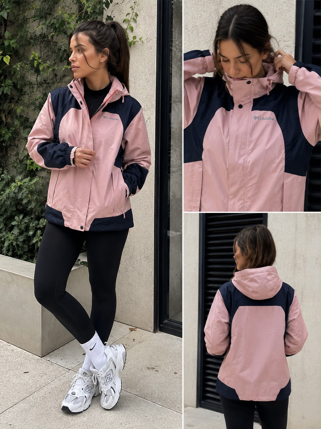Chaqueta rompe vientos